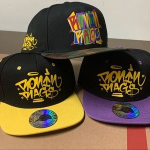 Ronin rags snapback hats graffiti